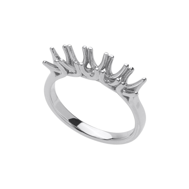 AF 24 Fedina 5 pietre griffe incrocio