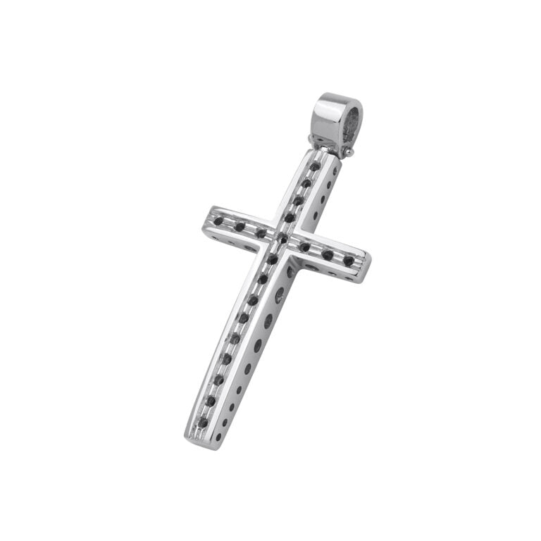 CRU 08 Croce uomo fantasia. Altezza cm 3.5