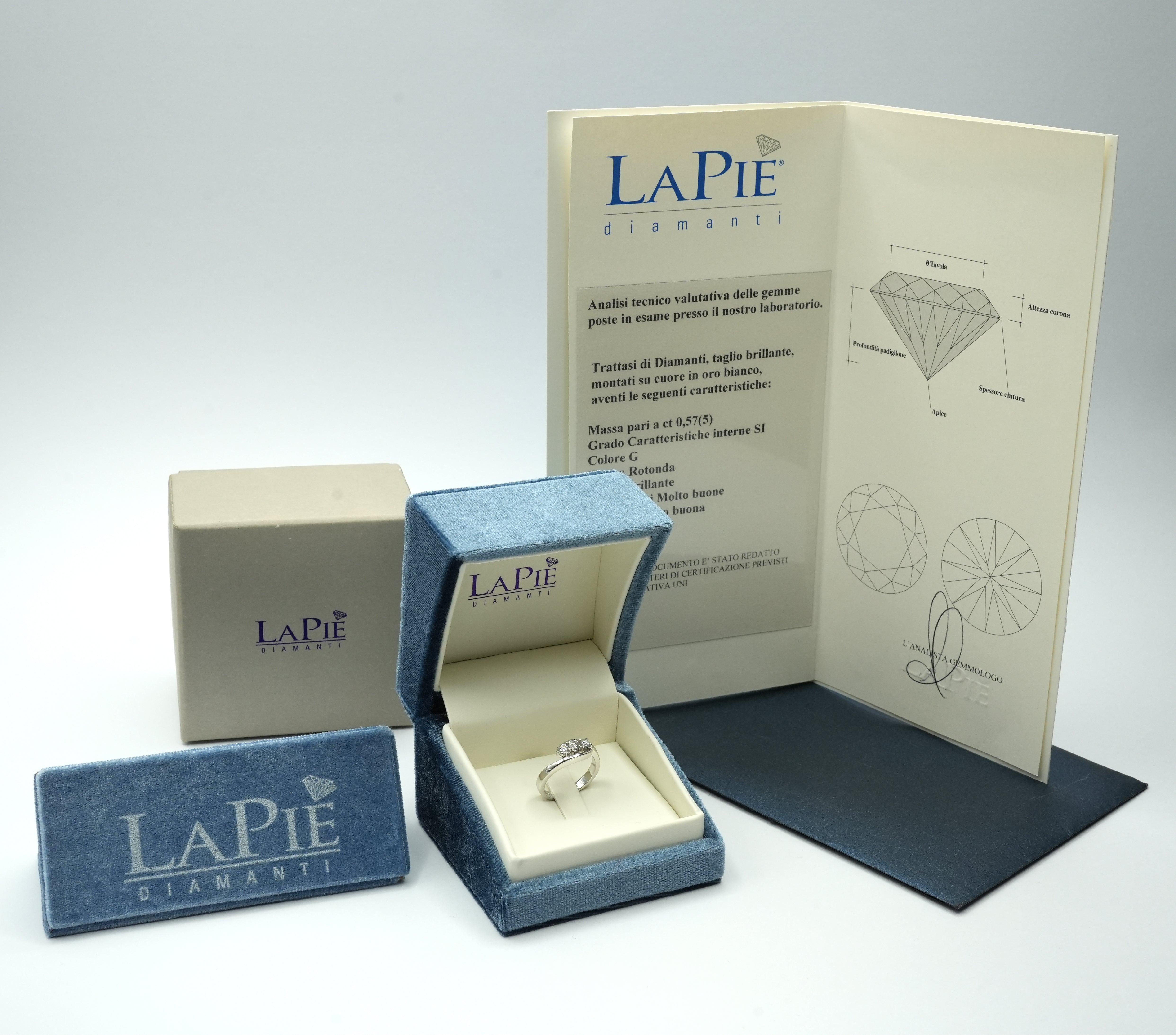 AT 33 Trilogy con contorno 4 griffe quadrate.