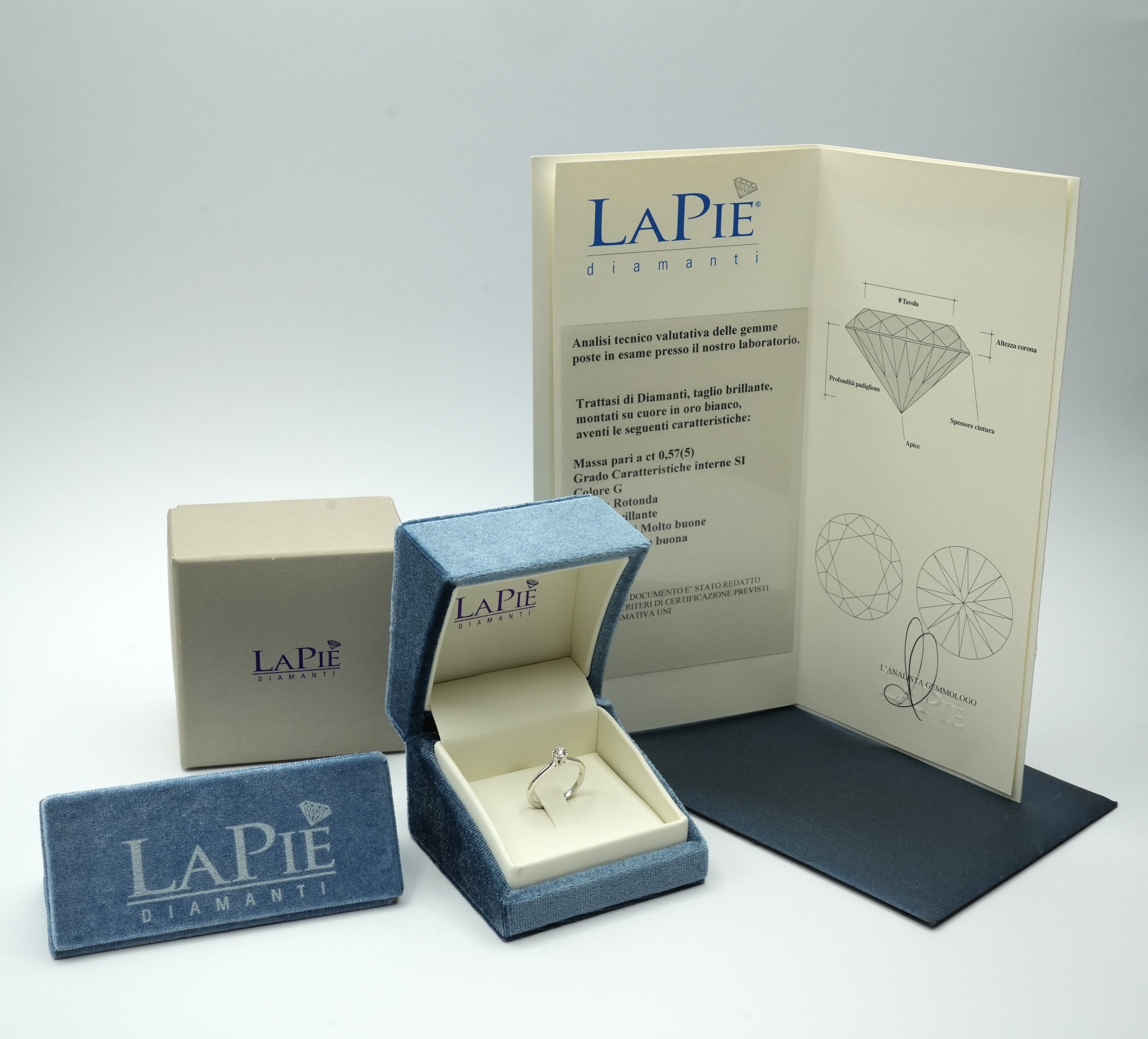 AS 67 Solitario dritto 6 griff a filo